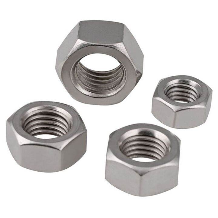 3-50pcs-m2-m2-5-m3-m4-m5-m6-m8-m10-m12-m14-m16-m18-m20-m22-m24-316-stainless-steel-hex-nut-hexagon-nuts-nails-screws-fasteners