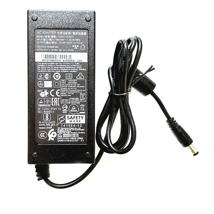 new-original-ac-dc-adapter-25w-19v-1-31a-adpc1925ex-adpc1925-charger-for-aoc-i2481fx-24b2xh-27b2h-lcd-monitor-power-supply