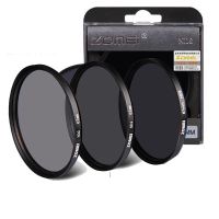 Zomei NEW Neutral Density camera ND filter set kit 52mm 58mm 62mm 67mm 77mm 82mm ND2 ND4 ND8 for SLR DSLR camera lens Filters