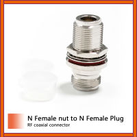 1PC N หญิง Jack nut หญิง Jack RF Coax Adapter แปลงตรง Nickelplated ใหม่ wholesale