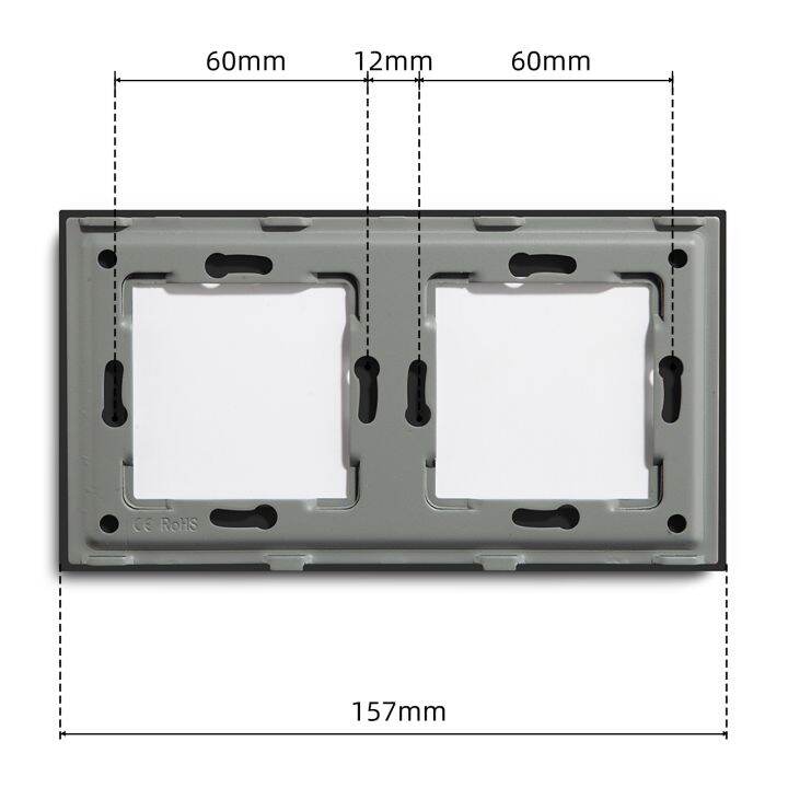 dt-hot-bseed-157mm-glass-panel-frame-sockets-wall-with-metal-base-included