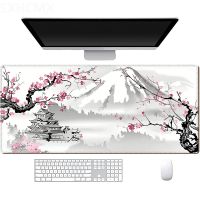 ♨☃✷ Sakura Japanese Cherry Blossom Mouse Pad Gaming XL Home New HD Mousepad XXL keyboard pad Non-Slip Office Carpet Laptop Mice Pad