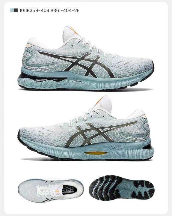 2023-asics-รองเท้าวิ่ง-nimbus24ใหม่ชายและหญิง-n24รองเท้าวิ่งออกกำลังกายดูดซับระบายอากาศช็อครองเท้าวิ่งน้ำหนักเบามาก