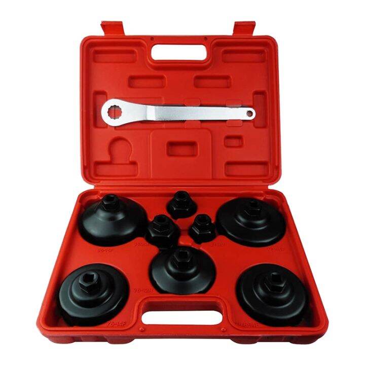 Replacement Accessories 9Pcs Oil Filter Cap Wrench Tool Kit Oil Filter