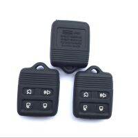 ✲❡ Protective Cover 4 Button Silicone Fob Key Case For Ford Mustang Mercury Lincoln Remote Key Bag ACCESSORY