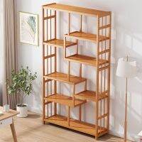 [COD] bookshelf simple floor-to-ceiling multi-layer storage childrens students large-capacity adjustable