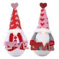 2 Pack s Day Tomte Gnome Decorations Swedish Plush Dolls Holiday Figurines Toy Ornaments