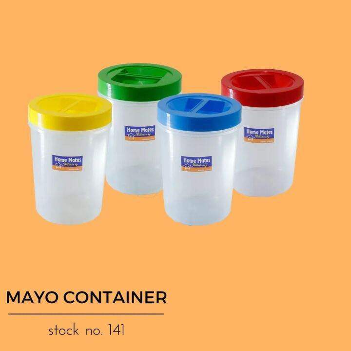 Mayo container, Canister, Food Jar, Packaging Materials. Lazada PH