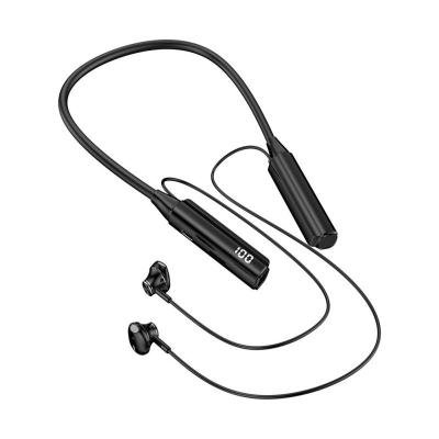 ZP Wireless Bluetooth-compatible Headset Ai Smart Voice Control Neckband Earphones Smart Digital Display Headphones