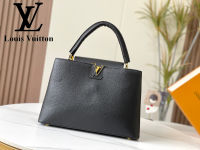 [In Stock] Fashion Brand L.V Womens New Handbag Fashion Simple Handbag Versatile Handbag Commuter Casual Handbag Size 36 * 23 * 14cm