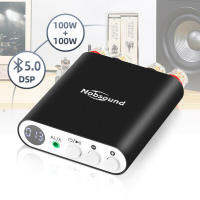 Nobsound TA-21 200W บลูทูธขนาดเล็ก5.0 DSP เครื่องขยายเสียงแบบครบวงจรสเตอริโอเครื่องขยายเสียงดิจิตอล