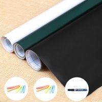 【YD】 Self-Adhesive Removable Blackboard Chalkboard Message Board Wall Paper Decal Sticker for Office School Supplies 60x200cm