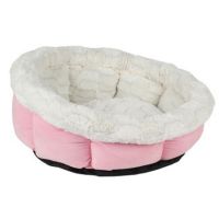 Warming Cat Bed Dog Bed Pup Dog Cat Bed for Small Medium Pet Warm Bed for Dogs with Fluffy Comfy Lining Plush Kennel