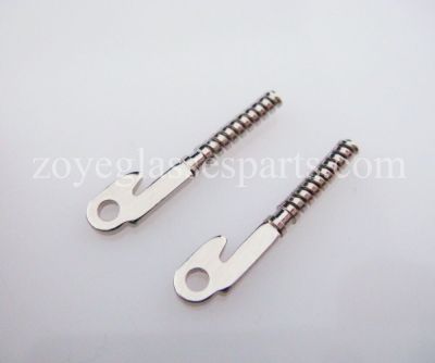 Stainless Steel Spring Insert For Eyeglass Flex Temple Repair 0.9Mm Loop, Broken Flex Arms Replacement Part TX-073 15.2Mm Length