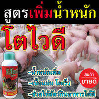 ?สูตรเข้มเข้น? อาหารเสริมหมู โตไวดี 1 ลิตร ยาหมู ตัวช่วยบำรุงคู่ฟาร์มหมู ขายจริง ส่งจริง เร่งเนื้อ เพิ่มน้ำหนัก