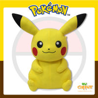 POKEMON ตุ๊กตาโปเกมอน PIKACHU / ปิกาจู ขนาด 12 นิ้ว รุ่นนี้ตัวใหญ่ราคาคุ้มสุดๆ  (สินค้าลิขสิทธิ์แท้ 100 % จากโรงงานผู้ผลิต)