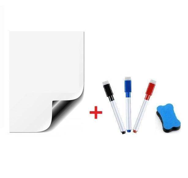 Flexible Whiteboard Fridge Dry WIPE White Board Marker