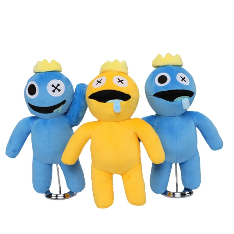 Roblox Rainbow Friends Baby Blue/green/yellow Pelúcia Toy Cute Soft Stuffed  Hug Doll Para Crianças Meninos E Meninas Presente