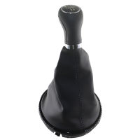 รถเกียร์ธรรมดา Shift Knob Boot Cover Gaiter Lever Shifter Handle Stick สำหรับ Fabia 2 II 2007 -2010 Roomster 2006-2010