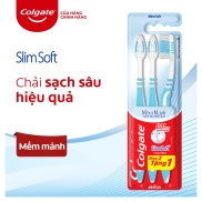 Colgate Slim Soft -Bàn chải sạch sâu hiệu quả 3C