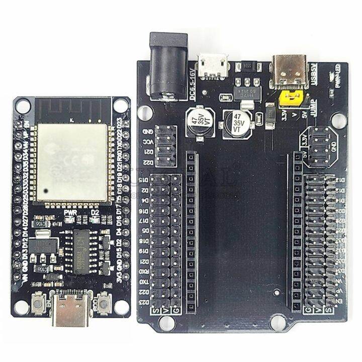 ESP32 Development Board WiFi Bluetooth Ultra-Low Power Dual Core ESP32 ...