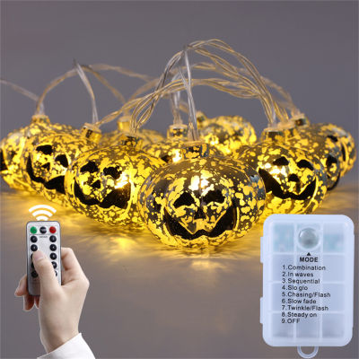 Halloween String Lights Decoration Decorative Lights 20 LEDs Battery Powered Lamps for Indoor Outdoor Halloween Party Supplies