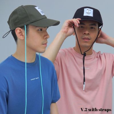 Gymster on Board Cap Cheatday x Atach หมวกแก๊ปใส่บังแดดหรือบังสายตา ห่วงรัดปรับได้ ออกแบบพิเศษ [Cheat Day Activewear]