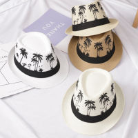 Casual Sombrero Straw แฟชั่น Trilby Travel Sun หมวกปานามา Fedora หมวก Beach Sun Protection ปีกกว้างฤดูร้อน Men