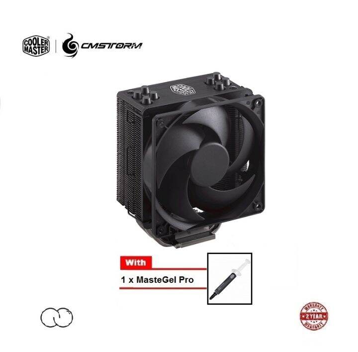 Cooler Master Hyper 212 Black Edition CPU Cooler Fan / AMD Ryzen AM4 ...