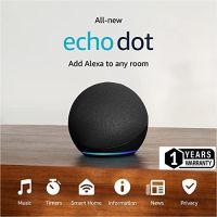 All-New Amazon Echo Dot 5 (5th Gen, 2022 release) | With bigger vibrant sound, helpful routines and Alexa [Ready to Ship from Bangkok]