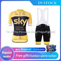 ✤⊙ [New Arrival] SKY Womens Cycling Jersey Set Road Bike Jersey Factory Stock Mountain Bike Men Cycling Jersey GCN Team Top Shirt Shorts Cycling Jersey Mountain Bike Clothes