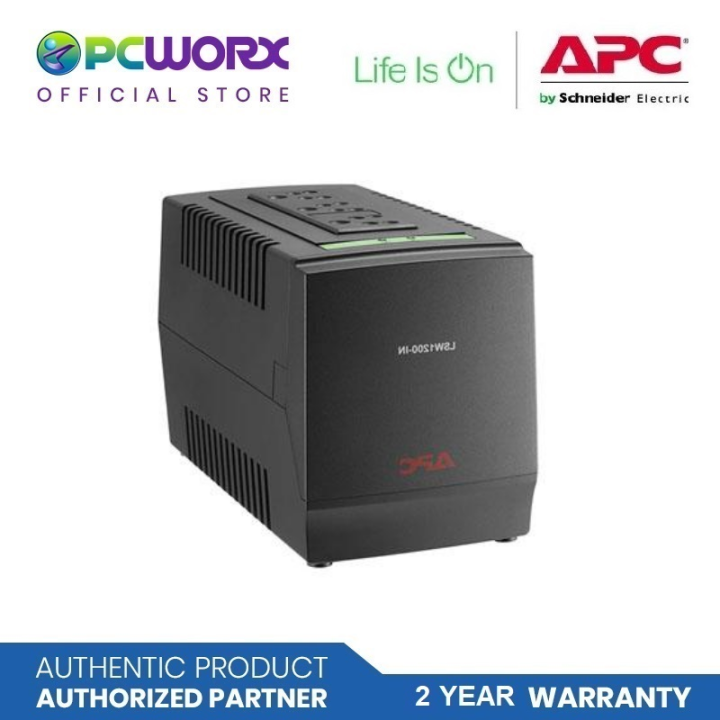 APC LSW1200IND LineR 1200VA AVR APC Automatic Voltage Regulator APC AVR 3 Universal
