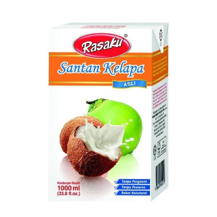 New Promo Rasaku Santan Kelapa Asli Coconut Milk 1000ml Lazada 2331