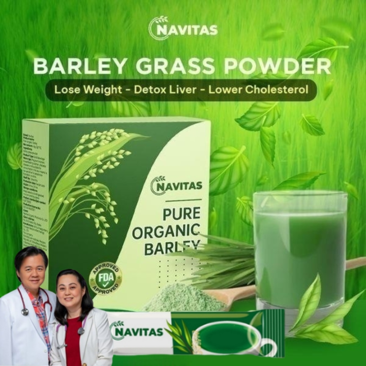 【20PCS/1BOX】Navitas barley grass powder original 100 Organic Barley