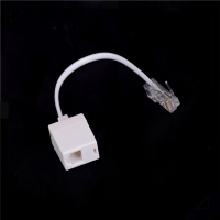 WonderfulBuyinge RJ11 6P4C FEMALE to Ethernet RJ45 8P8C ชาย F/M ADAPTER CONVERTER CABLE Phone