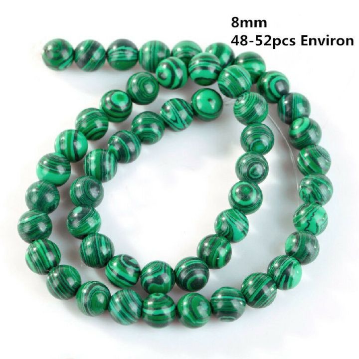 4-6-8-10mm-round-loose-spacer-natural-malachite-store-beads-for-jewelry-making-bracelet-necklace-diy-wholesale-a-strand-15-quot