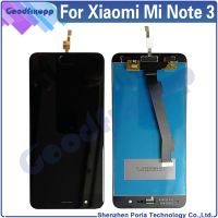 สำหรับ Xiaomi Mi Note 3ชิ้นส่วนจอสัมผัสแอลซีดีของเครื่องแปลงดิจิทัลสำหรับ Xiaomi Mi Note 3 MCE8แทนที่