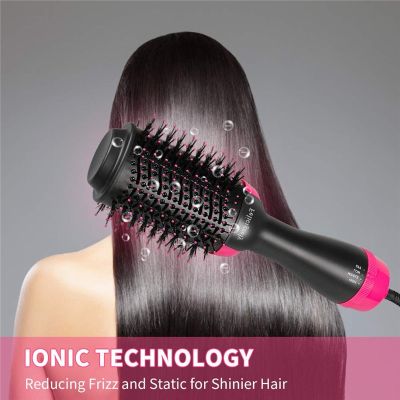 【CC】 2 IN 1 Hair Dryer Hot Air Comb Curling Styling Tools Dropshipping 30