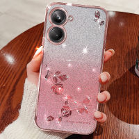 เคส VIVO Y36 Y27 5G เคสโทรศัพท์แบบไล่ระดับสี VIVOY36แป้งฝุ่นปลอกซิลิโคนชุบด้วยไฟฟ้า