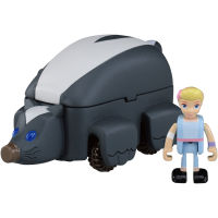 TOMY TOMICA 4 rideon TS-02 Bo Peep &amp; skunk รถโลหะรถของเล่นรถยนต์