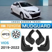 Car Mudguards for TOYOTA Vios 2019-2022 Fender Mud Guard Flap Splash Flaps Mudflaps Accessories