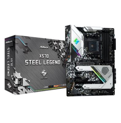 MAINBOARD (เมนบอร์ด) AM4 ASROCK X570 STEEL LEGEND