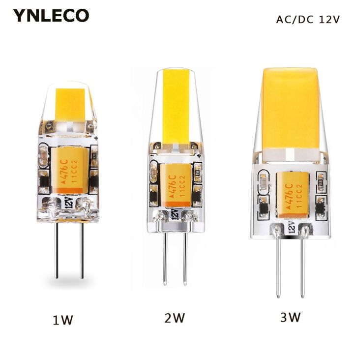 2W G4 LED COB Bulb 12V AC DC LED G4 Light bulbs Lamp 360 Beam Angle Replace 10W 20W 30W Halogen for Chandelier Spotlight | Lazada