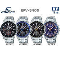 Casio Edifice นาฬิกาข้อมือผู้ชาย โครโนกราฟ เรซซิ่งสไตล์ สายสแตนเลส รุ่น EFV-540D ของแท้ ประกัน CMG