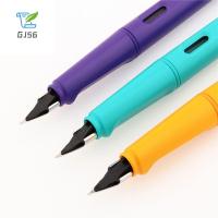 ปากกาหมึก GJ56สำหรับนักเรียนปากกาคัดลายมือมีเครื่องเขียนเปลี่ยนได้ปากกาปากกาเซ็นชื่อปากกาสำหรับธุรกิจ