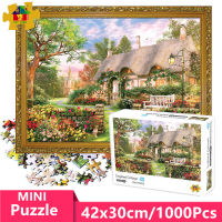 Mini 42x30cm Jigsaw Puzzle 1000 Pieces Puzzle For s Game Assembling Puzzles 1000 Pcs Stress Reliever Montessori Toys For Ch