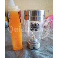 แก้วชงเครื่องดื่ม แก้วปั่นผง อัตโนมัติ AUTO STIRRING MUG แบบใส่ถ่าน AAAx2