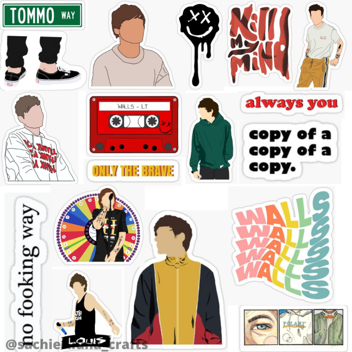 Louis Tomlinson Sticker 30pcs | Lazada PH