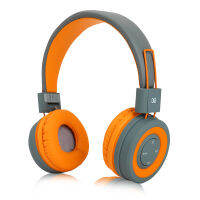 Kids Headphones Noise Cancelling Foldable Stereo Tangle-Free Wireless Bluetooth On-Ear Headset for Children Teens Girls Students