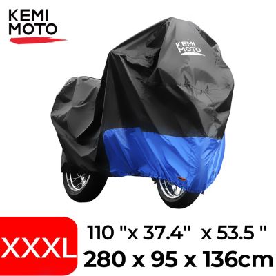 KEMIMOTO Motorcycle Cover 420D Waterproof Rain Cover For BMW R1200GS 1200 GS R1250 GS R 1200GS LC GSA ADV Adventure F750GS Covers